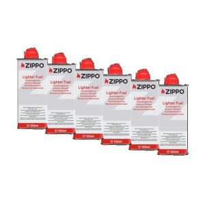 Набор из 6 Топливо Zippo (Зиппо) 125 ml
