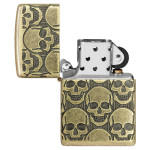 Запальничка Zippo (Зіппо) Armor® Antique Brass Cackling Cranium 46302