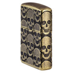 Запальничка Zippo (Зіппо) Armor® Antique Brass Cackling Cranium 46302