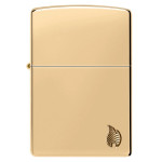 Запальничка Zippo (Зіппо) Armor® High Polish Brass Flame Design 46397