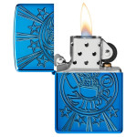 Запальничка  Zippo (Зіппо) Armor HP Blue Starburst 46851