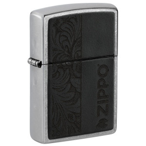 Запальничка Zippo (Зіппо) Black Leather 46919