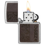 Запальничка Zippo (Зіппо) Brown Leather 46920