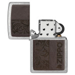 Запальничка Zippo (Зіппо) Brown Leather 46920