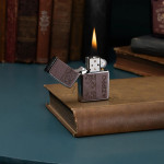 Запальничка Zippo (Зіппо) Brown Leather 46920