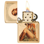 Зажигалка Zippo (Зиппо) Western Pinup 46962