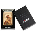 Зажигалка Zippo (Зиппо) Western Pinup 46962