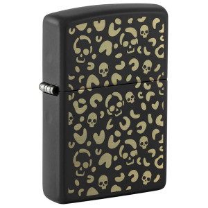 Запальничка Zippo (Зіппо) Leopard Skulls 47001