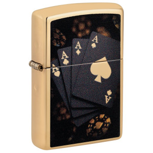 Зажигалка Zippo (Зиппо) Lucky Aces 47141