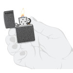 Зажигалка Zippo (Зиппо) IRON STONE 211 ZL