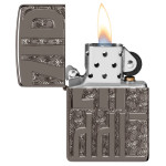 Зажигалка  Zippo (Зиппо) Reverse Carve 46312