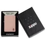 Зажигалка Zippo (Зиппо) Armor® High Polish Rose Gold Flame Design 46401