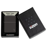 Зажигалка Zippo (Зиппо) Armor® High Polish Black Flame Design 46402