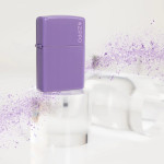 Зажигалка Zippo (Зиппо) Smoky Lavender Zippo Logo 46681 ZL