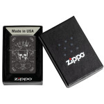 Зажигалка Zippo (Зиппо) Royal Skull Design 46699