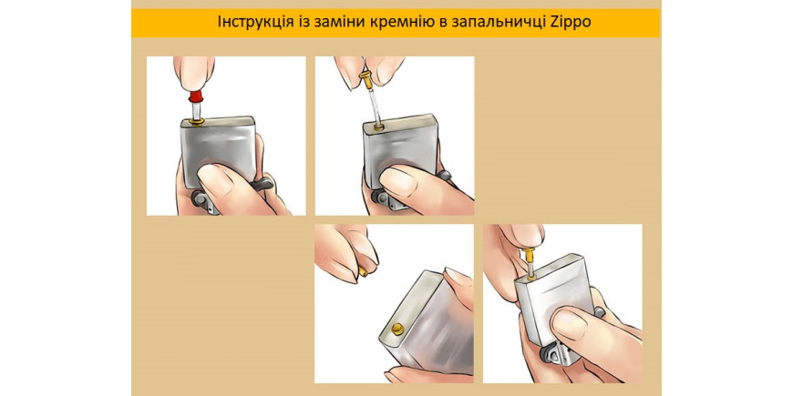 Инструкция по замене кремня в зажигалке Zippo (Зиппо)