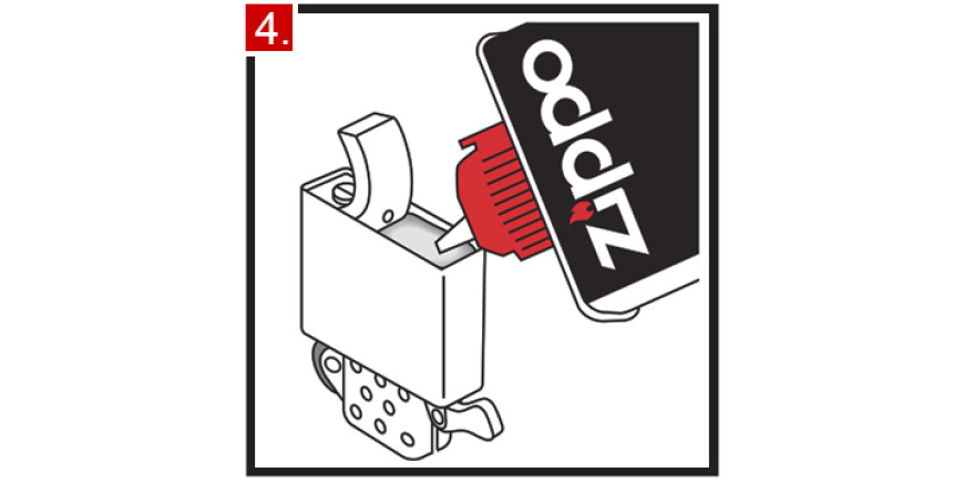 Как заправить зажигалку Zippo (Зиппо) – инструкция по применению
