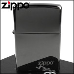 Зажигалка Zippo (Зиппо) BLACK ICE w/ZIPPO LOGO 150 ZL