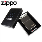 Зажигалка Zippo (Зиппо) BLACK ICE w/ZIPPO LOGO 150 ZL