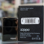 Зажигалка Zippo (Зиппо) BLACK ICE w/ZIPPO LOGO 150 ZL