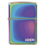 Набор Zippo (Зиппо) Зажигалка SPECTRUM ZIPPO LOGO 151ZL + Топливо 125мл + набор Кремней