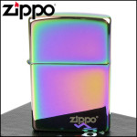 Набор Zippo (Зиппо) Зажигалка SPECTRUM ZIPPO LOGO 151ZL + Топливо 125мл + набор Кремней