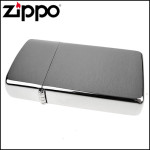 Зажигалка Zippo (Зиппо) узкая BRUSH FINISH CHROME 1600