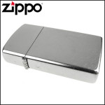 Зажигалка Zippo (Зиппо) узкая STREET CHROME 1607