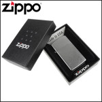 Зажигалка Zippo (Зиппо) узкая STREET CHROME 1607