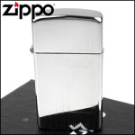 Зажигалка Zippo (Зиппо) узкая RIBBON HIGH POLISH CHROME 1615