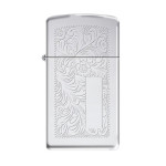 Зажигалка Zippo (Зиппо) узкая VENETIAN HIGH POLISH CHROME 1652