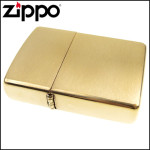 Зажигалка Zippo (Зиппо) BRUSHED BRASS ARMOR 168