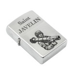 Набір Zippo (Зіппо) Запальничка Saint Javelin 205 J + Паливо 125мл + набір Кремнів