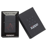 Зажигалка Zippo (Зиппо) BLACK MATTE ANARCHY 20842