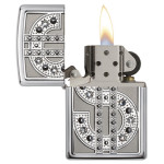 Зажигалка Zippo (Зиппо) BLING EMBLEM 20904