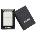 Зажигалка Zippo (Зиппо) WHITE MATTE 214