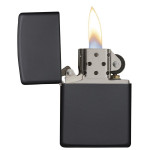 Зажигалка Zippo (Зиппо) BLACK MATTE 218