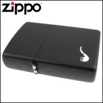 Запальничка Zippo (Зіппо) для трубки BLACK MATTE PIPE LIGHTER 218PL