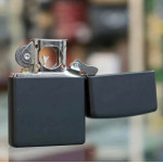 Запальничка Zippo (Зіппо) для трубки BLACK MATTE PIPE LIGHTER 218PL