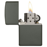 Зажигалка Zippo (Зиппо) Regular Green Matte 221