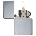 Зажигалка Zippo (Зиппо) VINTAGE BRUSHED CHROME 230