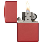 Зажигалка Zippo (Зиппо) Regular Red Matte 233