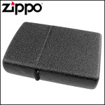 Зажигалка Zippo (Зиппо) BLACK CRACKLE 236