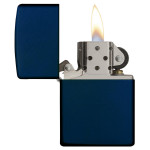 Зажигалка Zippo (Зиппо) 239 NAVY MATTE w/ZIPPO LOGO 239