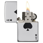 Зажигалка Zippo (Зиппо) LUCKY ACE 24011