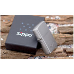 Зажигалка Zippo (Зиппо) SCROLL SATIN CHROME 24335
