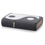 Зажигалка Zippo (Зиппо) BLACK MATTE, YING YANG 24472