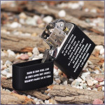 Зажигалка Zippo (Зиппо) CREED BLACK MATTE 24710