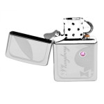 Зажигалка Zippo (Зиппо) PLAYBOY BUNNY W/PINK SWAROVSKI 24789