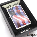 Зажигалка Zippo (Зиппо) MADE IN USA FLAG 24797